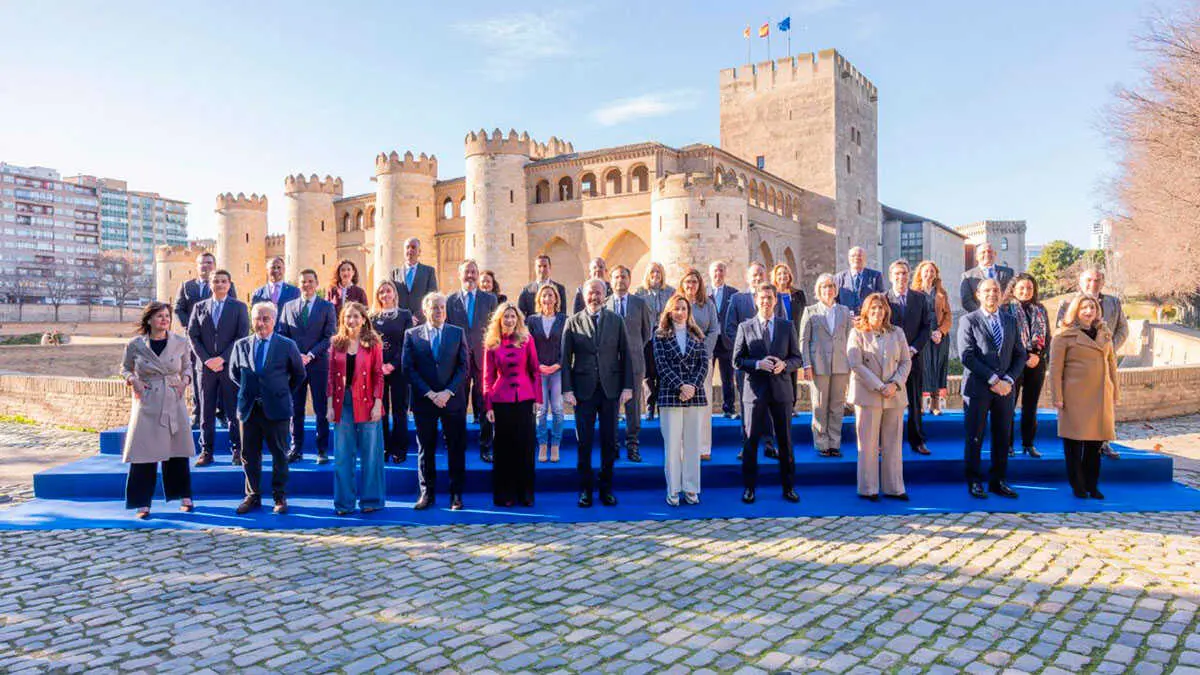 Lista del PP por Zaragoza. Foto: PP