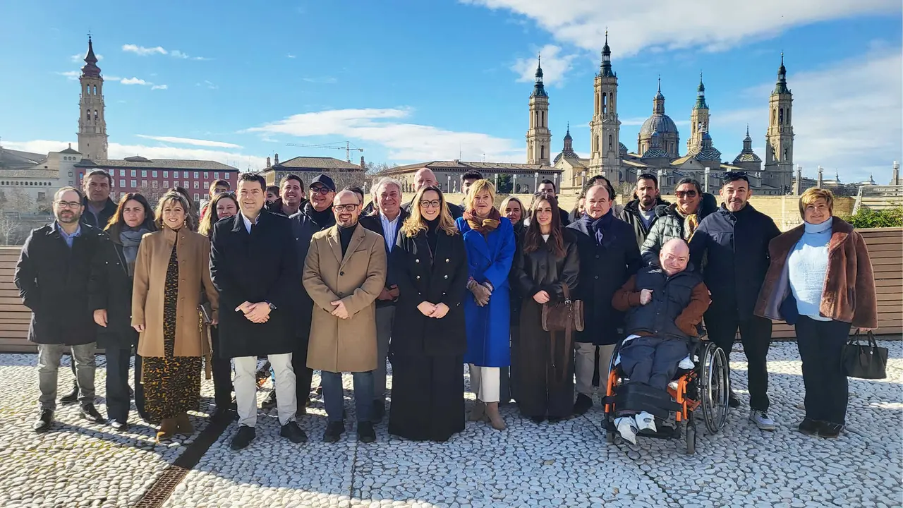 Candidatura PAR Zaragoza con Alberto Izquierdo