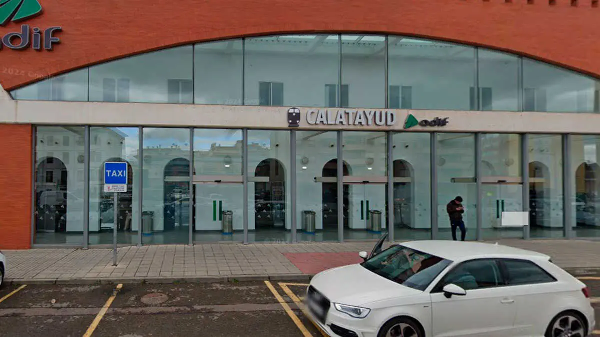 Estaci&oacute;n de trenes de Calatayud