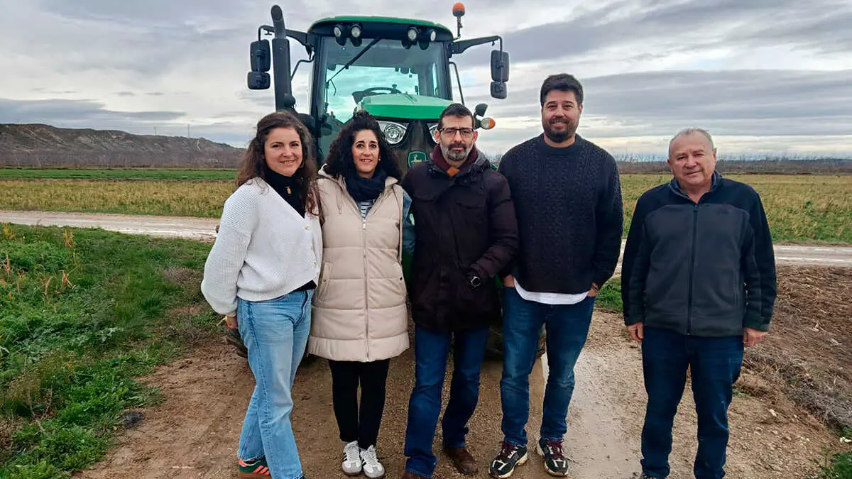 IU-Sumar ha defendido dese Zuera su modelo para el sector agrario | Foto: Izquierda Unida