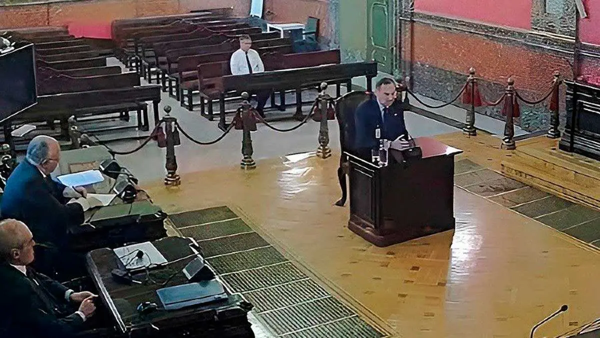&Aacute;balos en la vistilla de noviembre previa a su entrada en prisi&oacute;n. Fotograma del v&iacute;deo