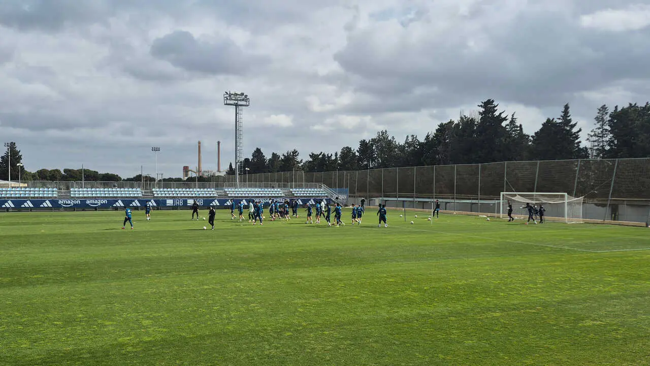 entrenamiento real zaragoza