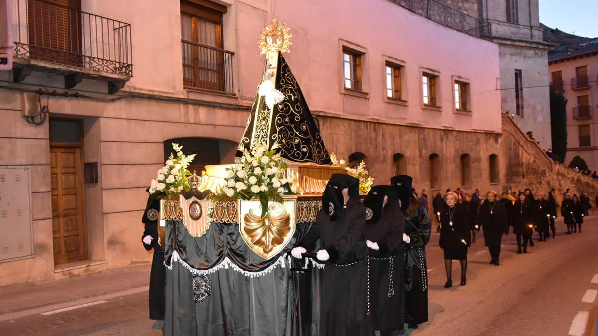 Cofrad&iacute;a de La Dolorosa. Foto: Ayuntamiento de Alcorisa