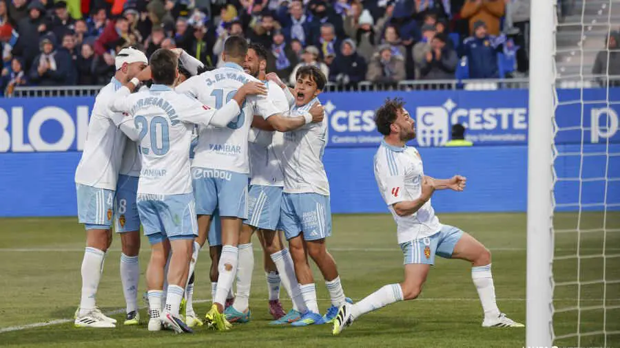 real zaragoza racing de santander laliga
