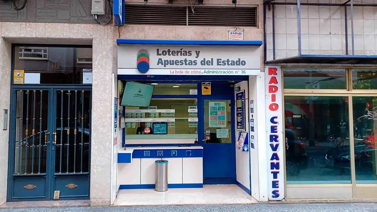 Administraci&oacute;n n&uacute;mero 36 de Zaragoza. Foto: Loter&iacute;as y Apuestas del Estado