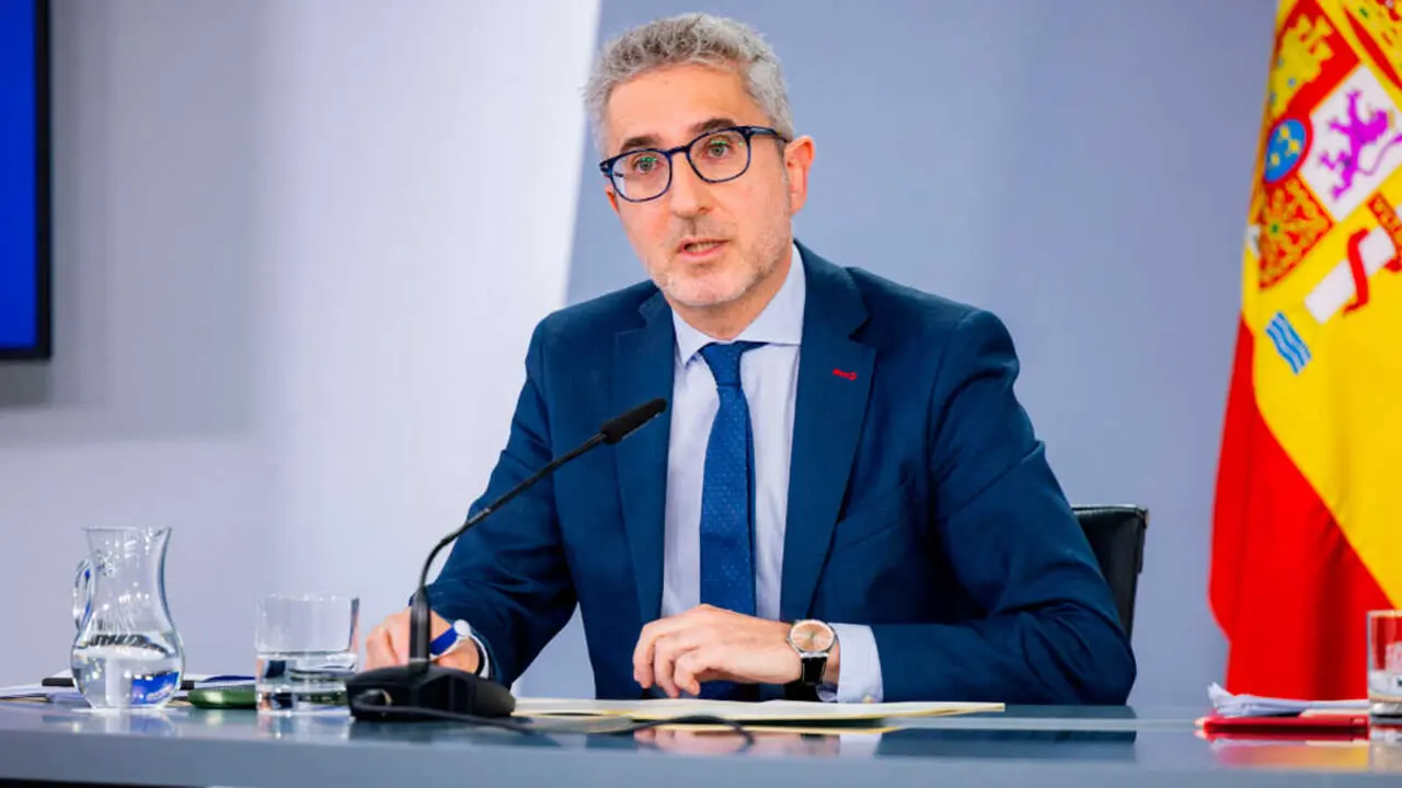 El ministro de Hacienda, Arcadi Espa&ntilde;a, tras un Consejo de Ministros | Foto: Ministerio de Hacienda