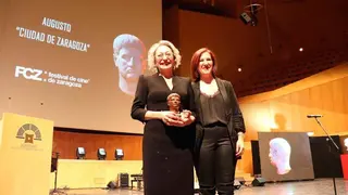 Luisa Gavasa ha recibido el Premio Augusto Ciudad de Zaragoza