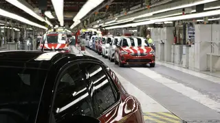 foto de archivo de coches