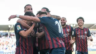 Carrillo fue el autor del &uacute;nico gol contra Las Palmas | Foto: SD Huesca