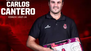 Cantero con la pizarra