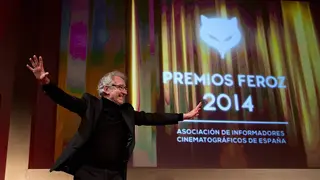 Jos&eacute; Sacrist&aacute;n en los premios Feroz 2014