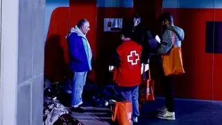 Personas sin hogar en Zaragoza