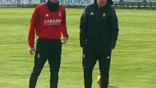 Lucas Alcaraz en la Ciudad Deportiva