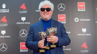 Pedro Almod&oacute;var en los Premios Feroz 2020