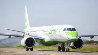 Los pasajeros de estos vuelos  disfrutar&aacute;n del &laquo;confort de sus nuevos aviones Embraer E195-E2