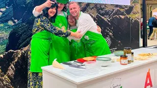 Bajo la tutela del chef Rub&eacute;n Mart&iacute;n, el Club Inclucina ha puesto el toque inclusivo de la Feria Internacional de Turismo
