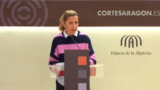 La portavoz del PP ha cargado contra Lamb&aacute;n porque "no tiene legitimidad para ser un referente en materia de gesti&oacute;n sanitaria"