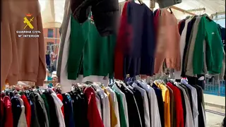 ropa incautada Barbastro