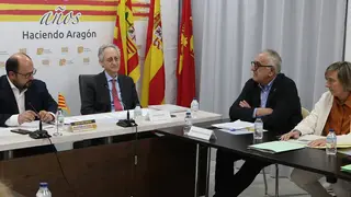 Imagen de la reuni&oacute;n con miembros del PAR