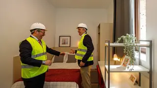 Habitaciones residencia Pontoneros