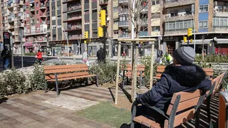 La avenida de Navarra reabre hoy reformada con zonas verdes y espacios de encuentro