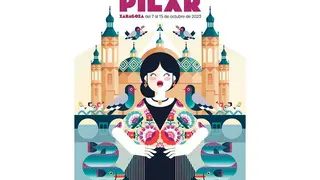 Cartel Fiestas del Pilar 2023