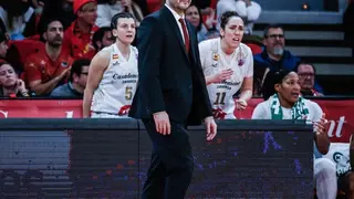 Carlos Cantero ha comparecido ante los medios tras pasar a semifinales de la Copa de la Reina
