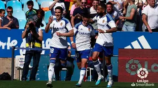Escrib&aacute; pudo alinear por primera vez a Bermejo, Beb&eacute;, Giuliano e Iv&aacute;n Az&oacute;n. Foto: LaLiga