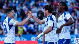 Celebraci&oacute;n del Real Zaragoza - Racing