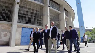 Delegaciones de f&uacute;tbol portuguesa y espa&ntilde;ola