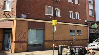 El mobiliario ha quedado calcinado y durante la ma&ntilde;ana todav&iacute;a se pod&iacute;an ver los restos