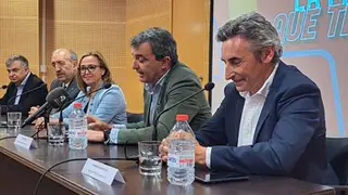 Fernando Escart&iacute;n en la presentaci&oacute;n de la Vuelta