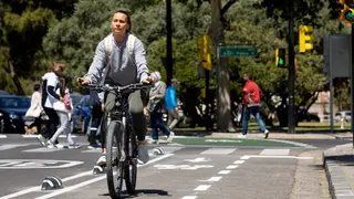 Este viernes ha quedado abierto al tr&aacute;fico ciclista del nuevo carril bici de Pedro III El Grande y Jerusal&eacute;n.