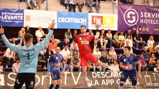 Este s&aacute;bado es la primera final para los de Nolasco, ante el Bidasoa. Fotograf&iacute;a: Liga Asobal.