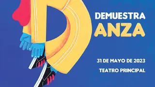 
El cartel promocional de Muestra de Danza, organizada por el Ayuntamiento de Zaragoza en el Teatro Principal. Fotograf&iacute;a: Ayuntamiento de Zaragoza.