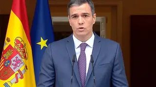 S&aacute;nchez ha realizado una declaraci&oacute;n institucional desde Moncloa