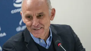 &Aacute;ngel Mart&iacute;n Gonz&aacute;lez en sala de prensa