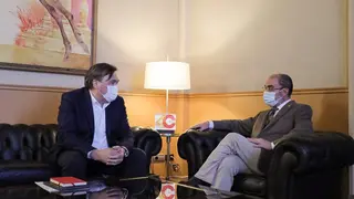 Lamb&aacute;n ha trasladado un mensaje contundente hacia Teruel Existe y el PAR. Foto de archivo