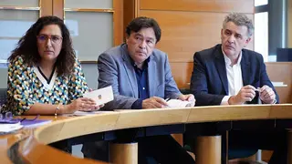 Tanto Guitarte como Izquierdo no est&aacute;n interesados en entrar en la Mesa | Foto: Cortes de Arag&oacute;n
