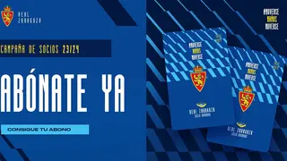 La campa&ntilde;a ha sido lanzada este martes. Fotograf&iacute;a: Real Zaragoza.