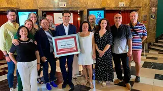 La Academia de las Artes del Folclore y la Jota de Arag&oacute;n ha nombrado a Antonio Najarro nuevo acad&eacute;mico de honor.