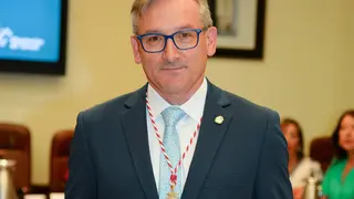 Joaqu&iacute;n Juste, nuevo presidente de la Diputaci&oacute;n Provincial de Teruel.
