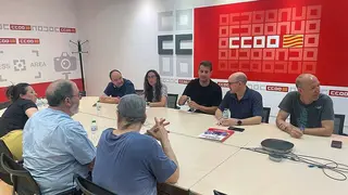 CCOO y Sumar se han reunido para compartir propuestas en empleo y pensiones