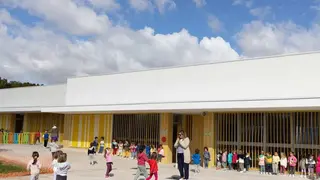 Imagen del recreo en un colegio aragon&eacute;s.