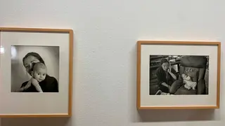 Fotograf&iacute;a de Anna Saura y su madre