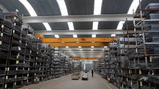 Nave de una empresa