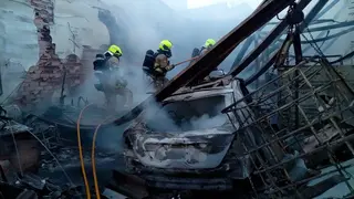 Dos personas han resultado heridas de car&aacute;cter leve por el incendio