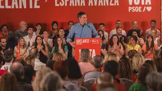 En una provincia con tres esca&ntilde;os, S&aacute;nchez ha apelado al voto &uacute;til para ganar "dos a uno" al PP | Foto: PSOE