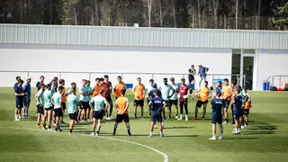 El primer choque para los pupilos de Ziganda ser&aacute; este martes a las 19.30 horas ante Osasuna. Fotograf&iacute;a: S.D. Huesca.
