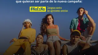 Cartel para el casting del "No es no"